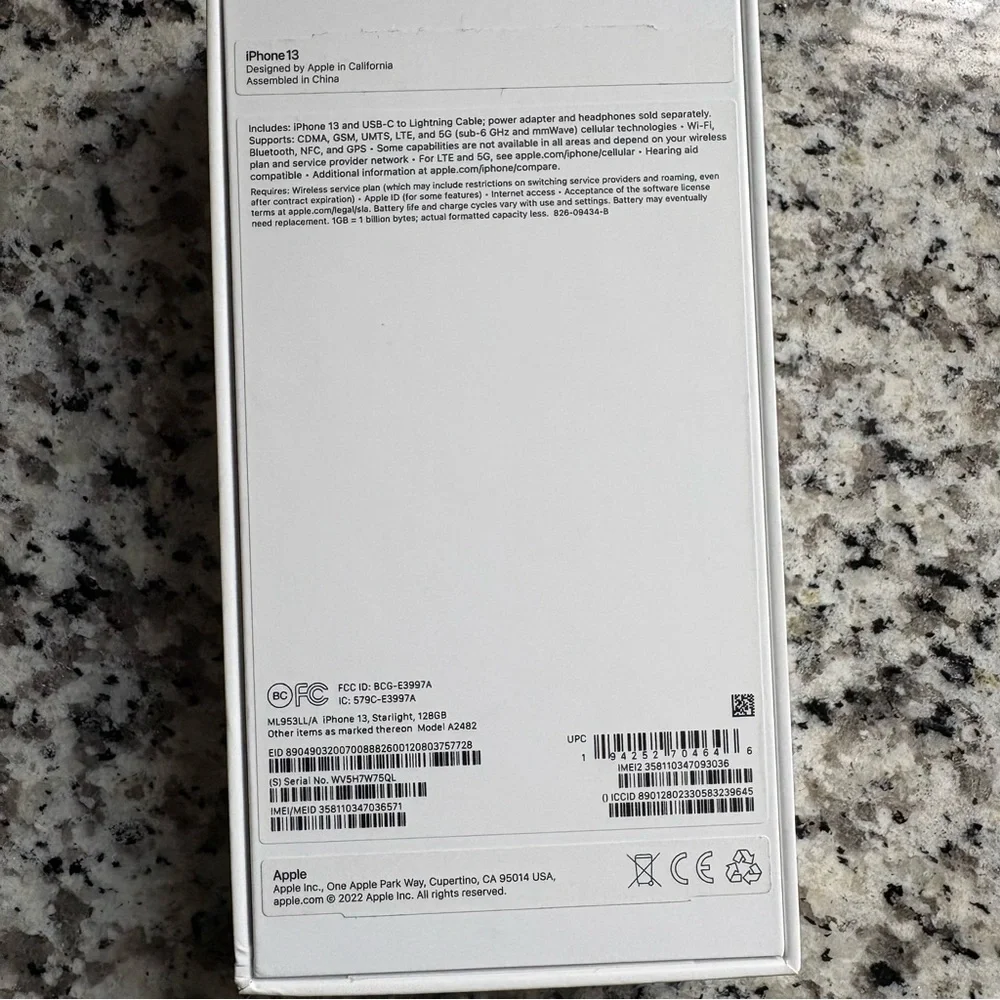 AT&T iPhone 13 Starlight 128GB